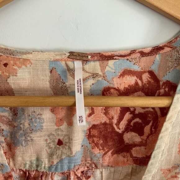 {Free People} I found you printed top - Picture 4 of 4